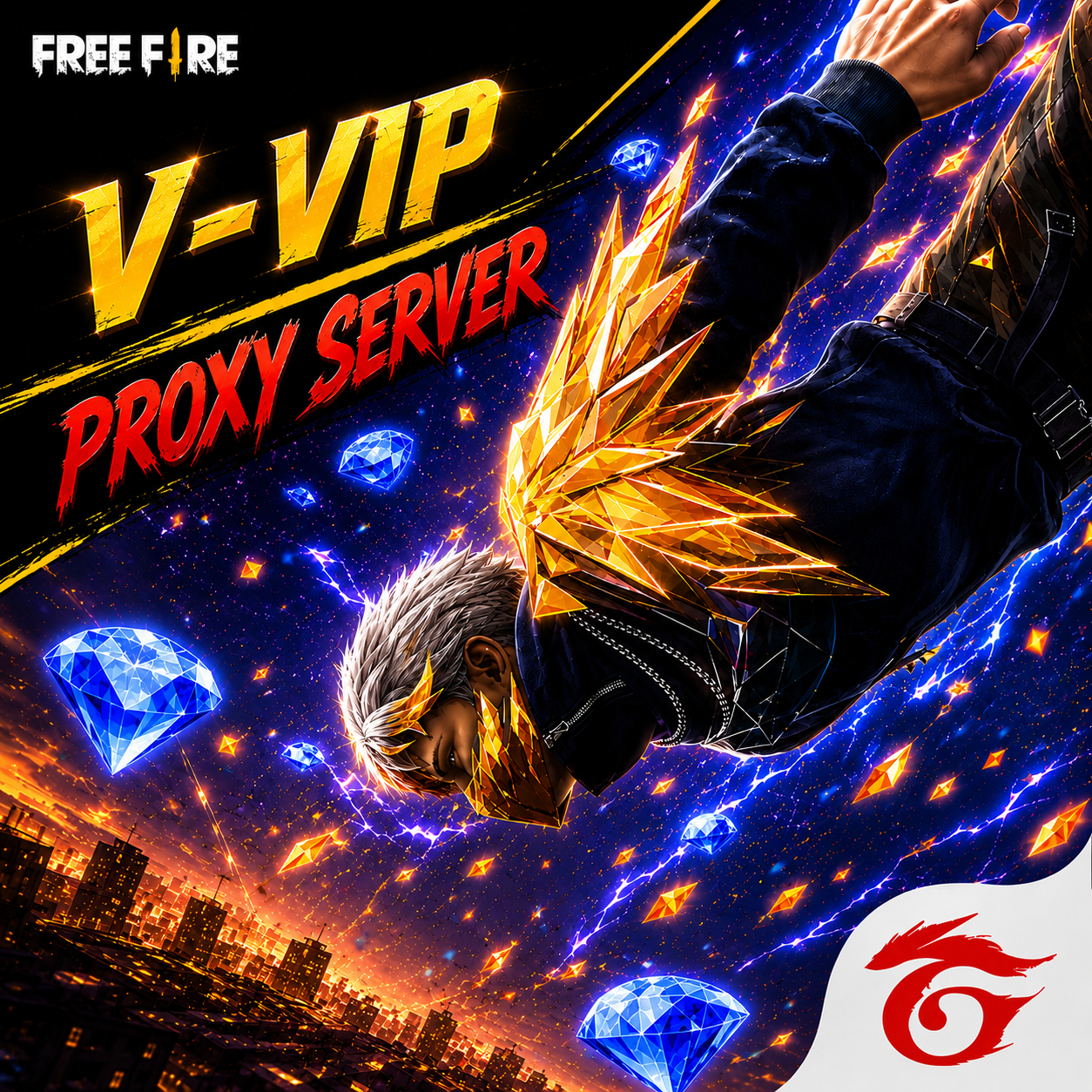 Free Fire V-VIP Proxy Server
